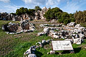Gourni, the most completely preserved of the Minoan towns. 
